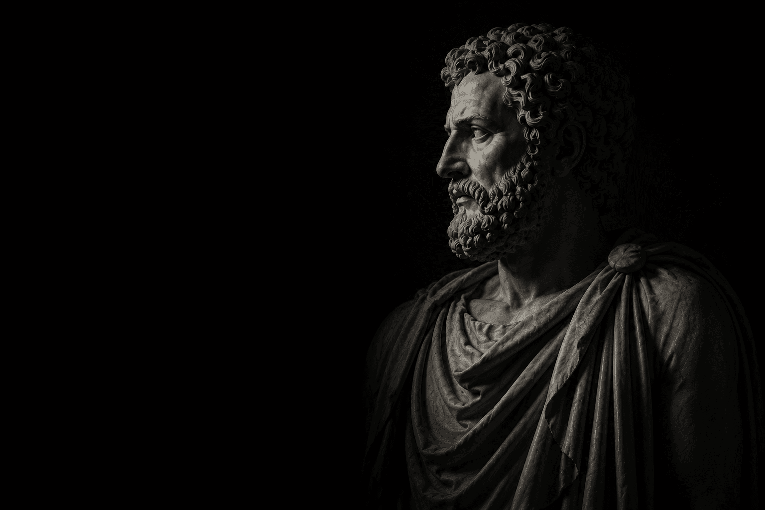 Classical marble statue